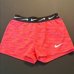 Nike Girls Pink Athletic Shorts